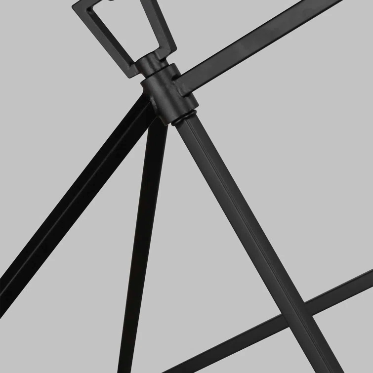 Gala Linear Chandelier - Black / 50"L