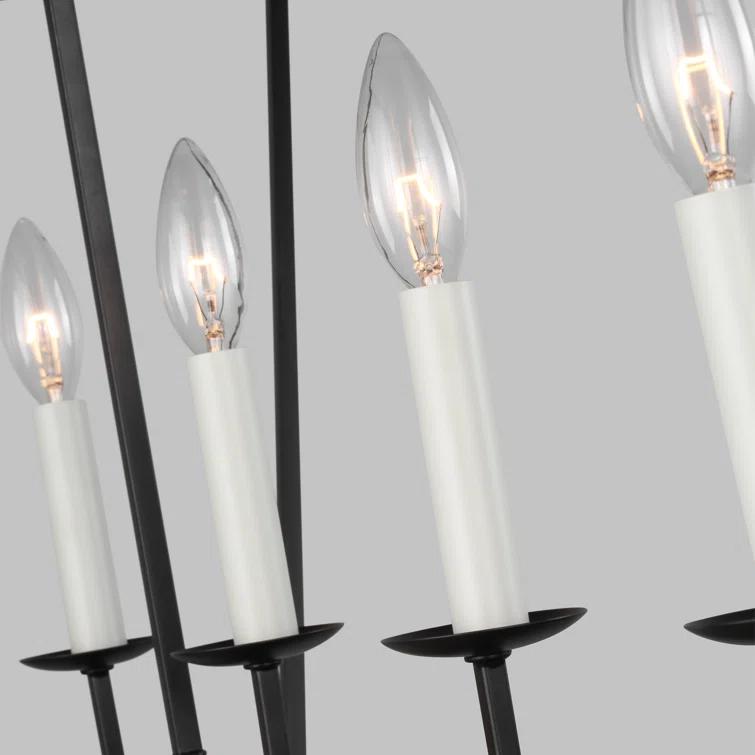 Gala Linear Chandelier - Black / 50"L