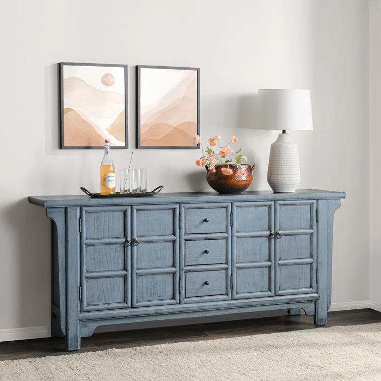 Crafton Reclaimed Pine Wood Sideboard