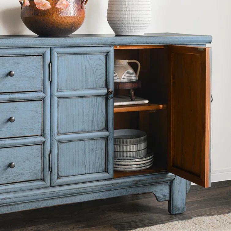 Crafton Reclaimed Pine Wood Sideboard