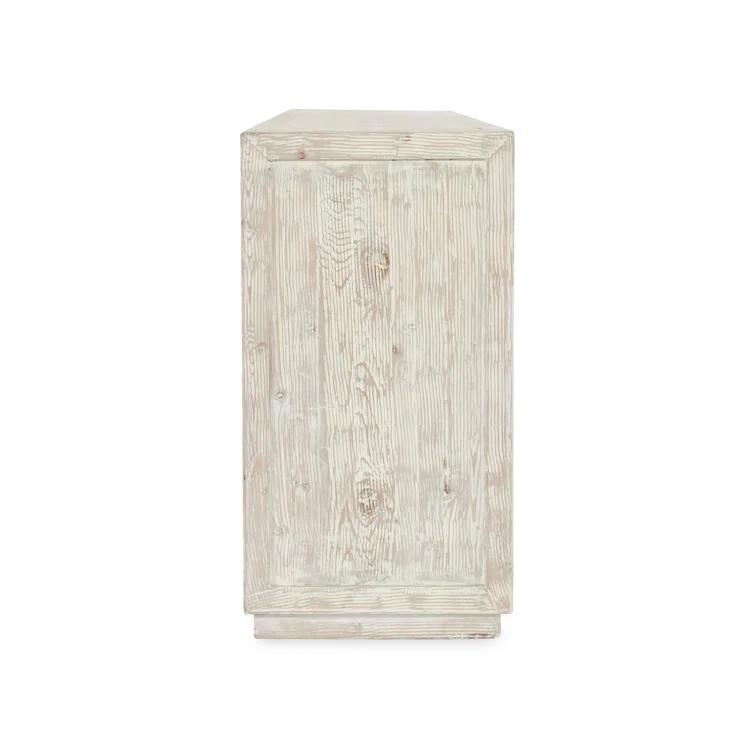 Classic Home Tafari 6-door Reclaimed Pine Wood Buffet Sideboard In Cream