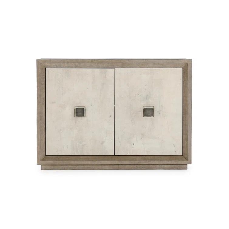 Classic Home Denver 50" Wood Distressed Gray Cabinet