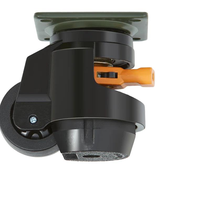 Stellweilan Tessberg Leveling Casters, Set of 4, 2200 lbs Total Load Capacity (Set of 4)