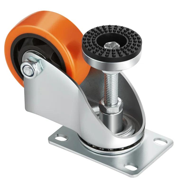 VEVOR VEVOR Leveling Casters, Set of 4, 720 lbs Total Load Capacity, 3 inches Diameter (Set of 4)
