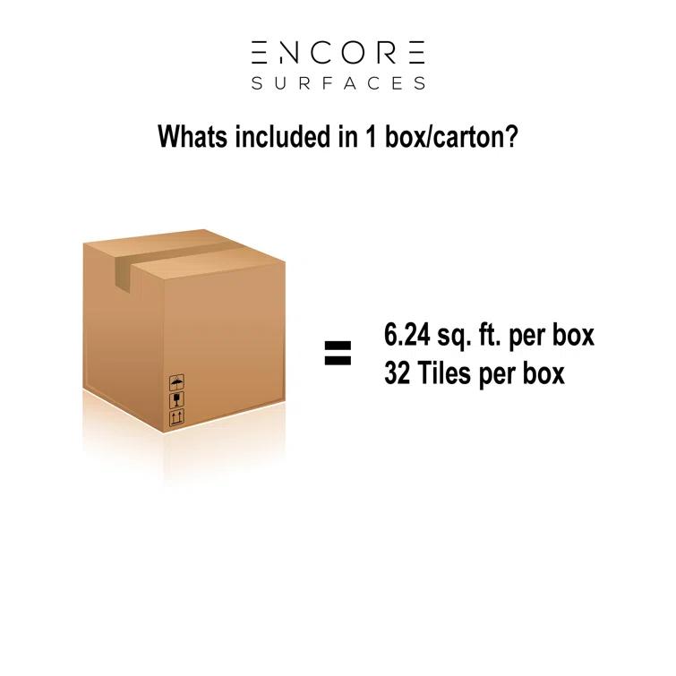 Encore Surfaces Tribeca 2" x 10" Porcelain Brick Look Wall & Floor Tile