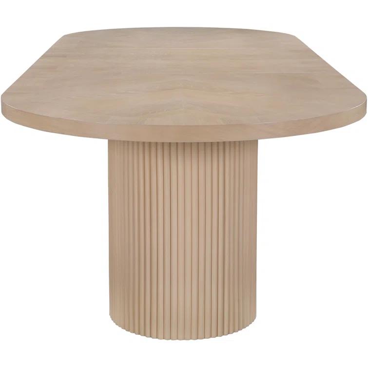 Wrought Studio™ Ivona Oak Dining Table
