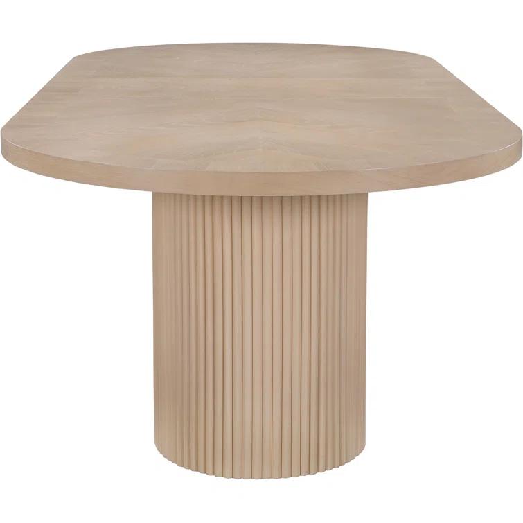 Wrought Studio™ Ivona Oak Dining Table