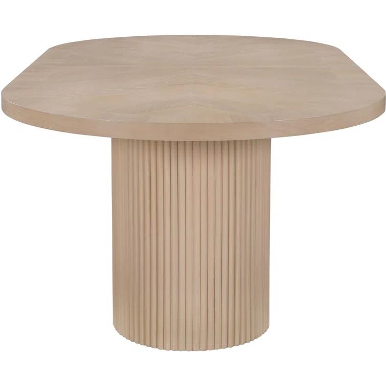 Wrought Studio™ Ivona Oak Dining Table