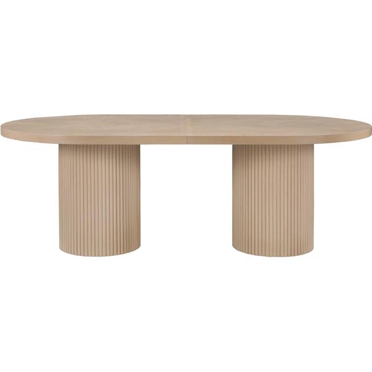 Wrought Studio™ Ivona Oak Dining Table