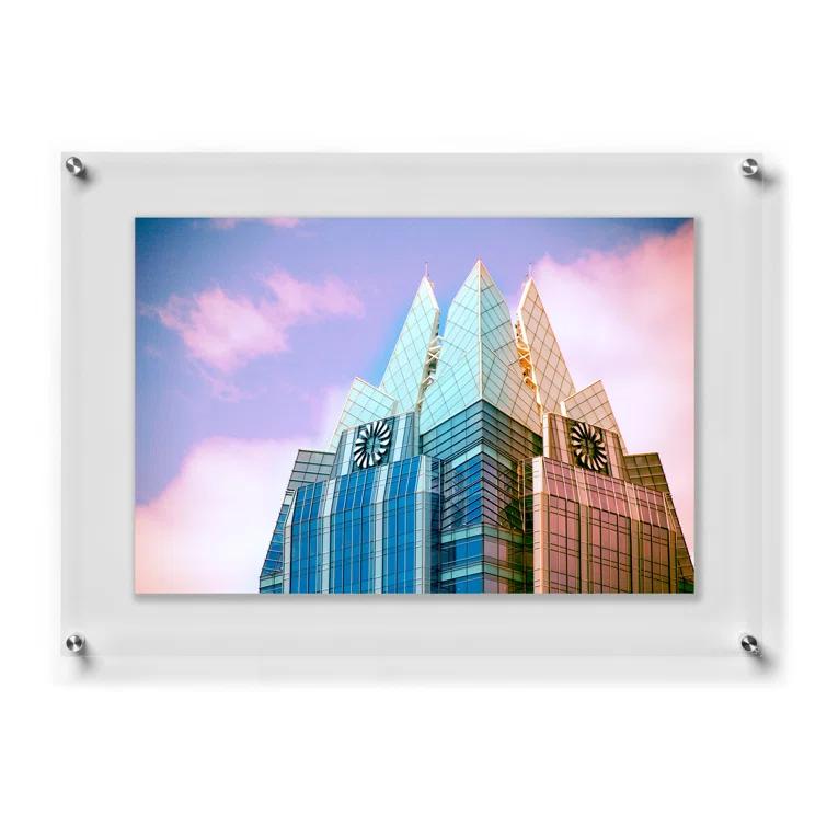 Double Panel Floating Acrylic Picture Frame