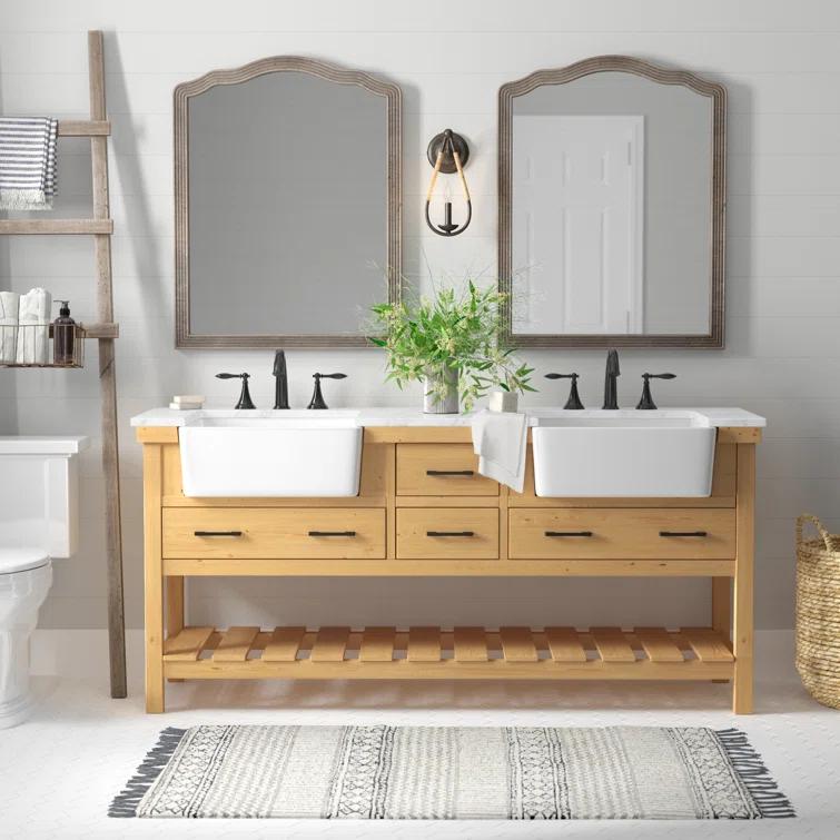 Pelaghia 72'' Double Bathroom Vanity