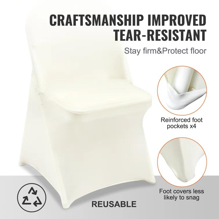 Ivory Chair Covers (Set of 30) (Set of 30)