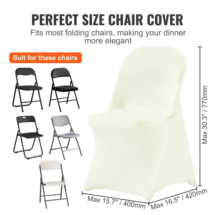 Ivory Chair Covers (Set of 30) (Set of 30)