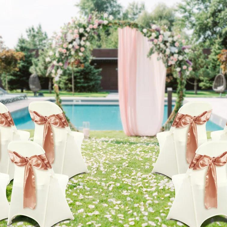 Ivory Chair Covers (Set of 30) (Set of 30)