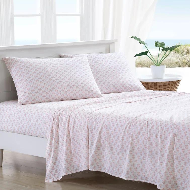Tommy Bahama Home Tommy Bahama Printed Washed Cotton Sheet Set