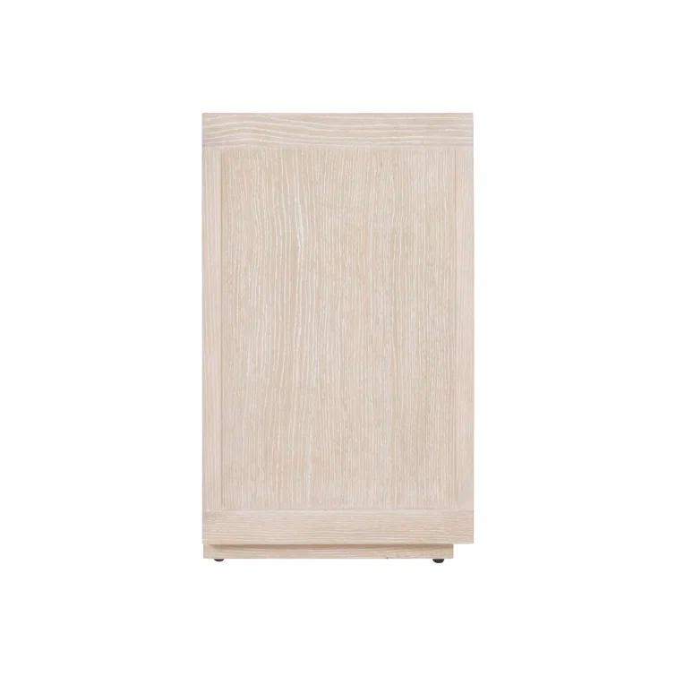 Solaria 2 - Drawer Solid Wood Nightstand in Dune