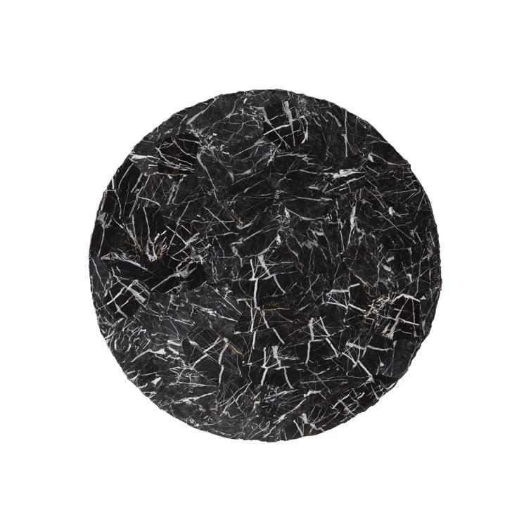Bernhardt Tambora Round Concrete Outdoor Side Table