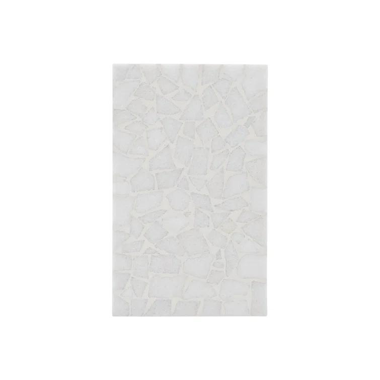 Sausalito Rectangular Concrete Outdoor Side Table