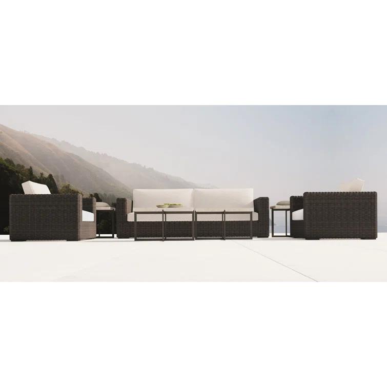 Stillwater Rectangular Concrete Outdoor Coffee Table