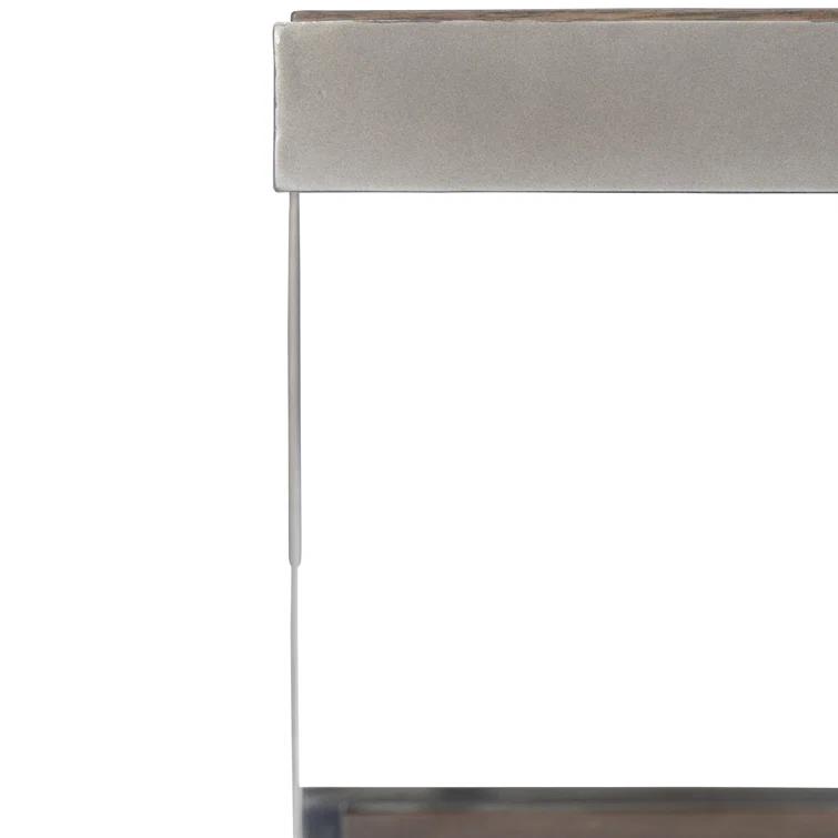 Belvedere Solid Wood Top End Table