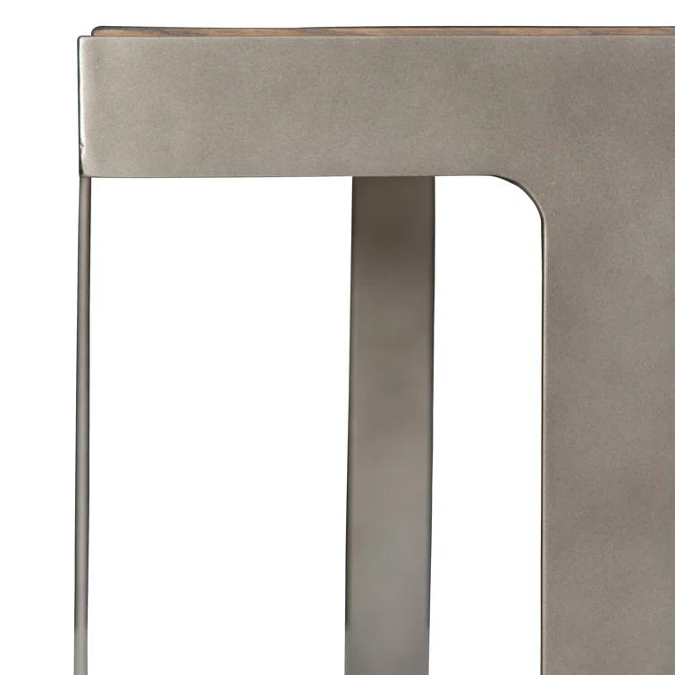 Belvedere Solid Wood Top End Table