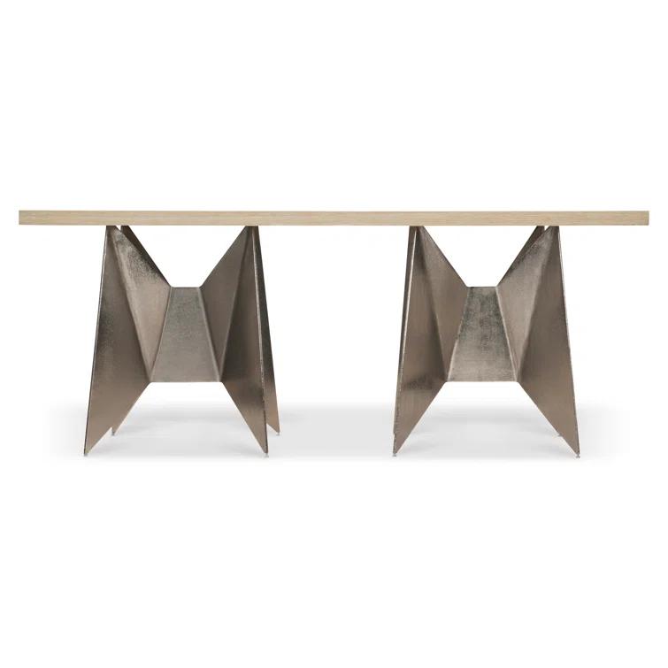 Solaria 72'' Solid Wood Top Console Table