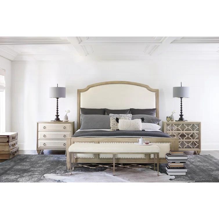 Santa Barbara Upholstered Sleigh Bed