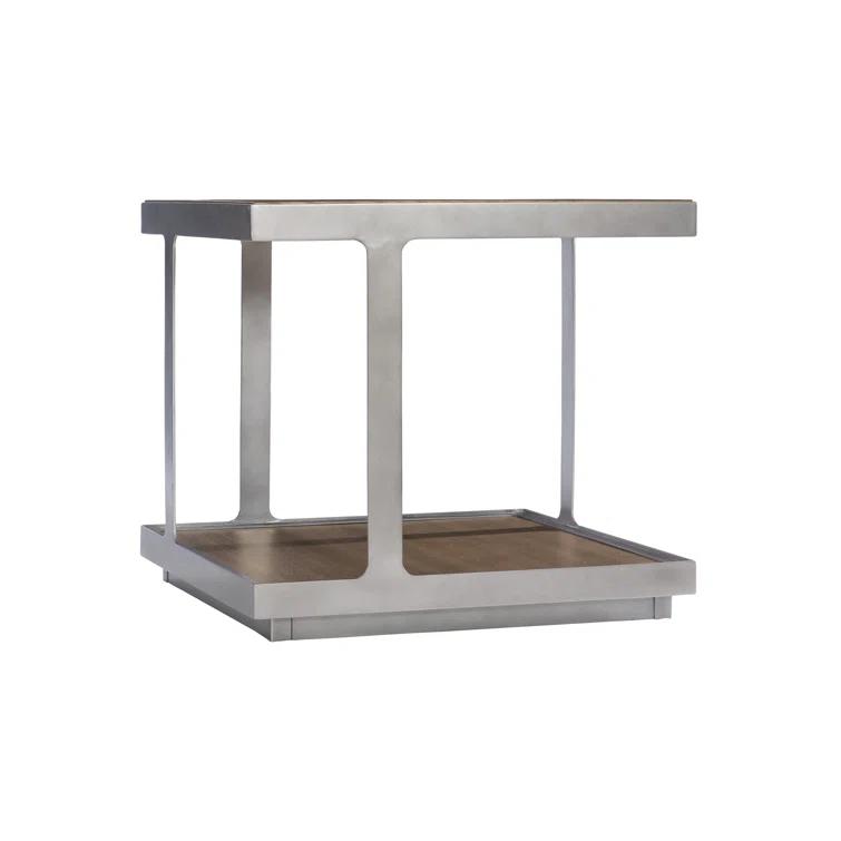 Belvedere Solid Wood Top End Table