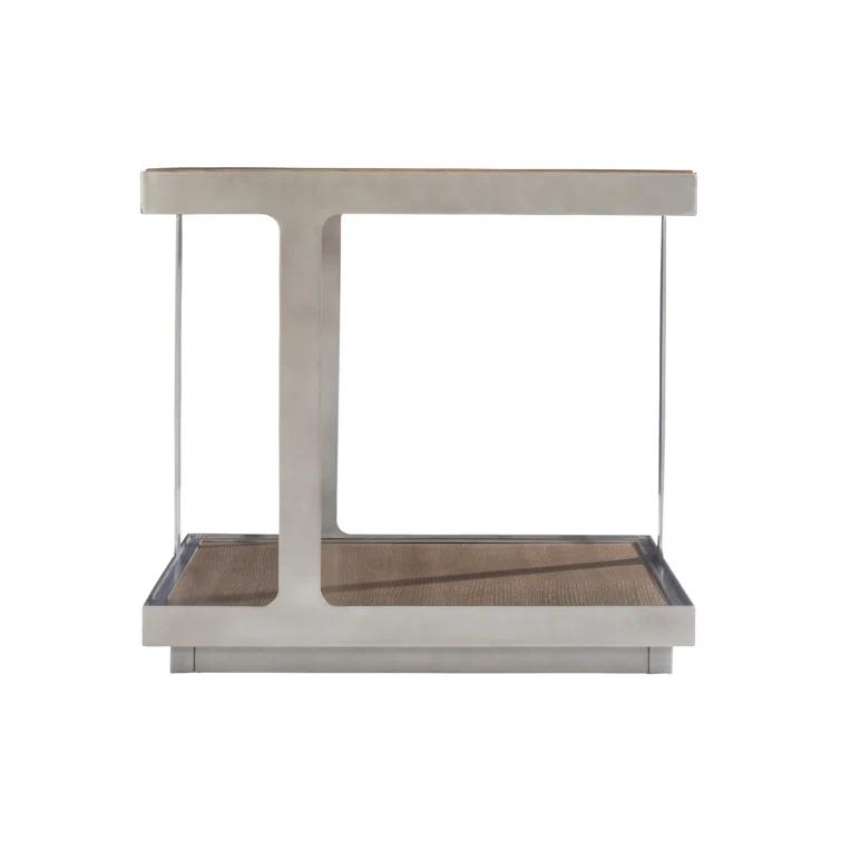 Belvedere Solid Wood Top End Table