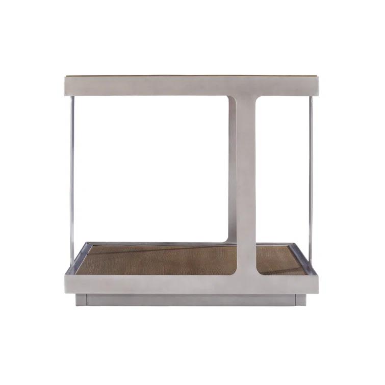 Belvedere Solid Wood Top End Table