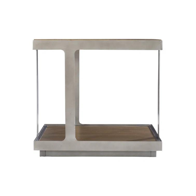 Belvedere Solid Wood Top End Table