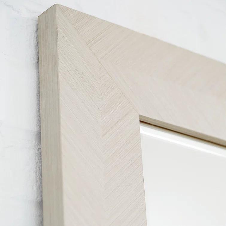Axiom Solid And Engineered Wood Flat Mirror