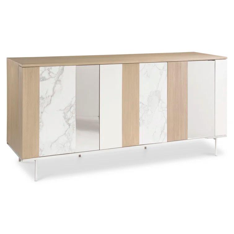 Modulum 75'' Solid Wood Sideboard