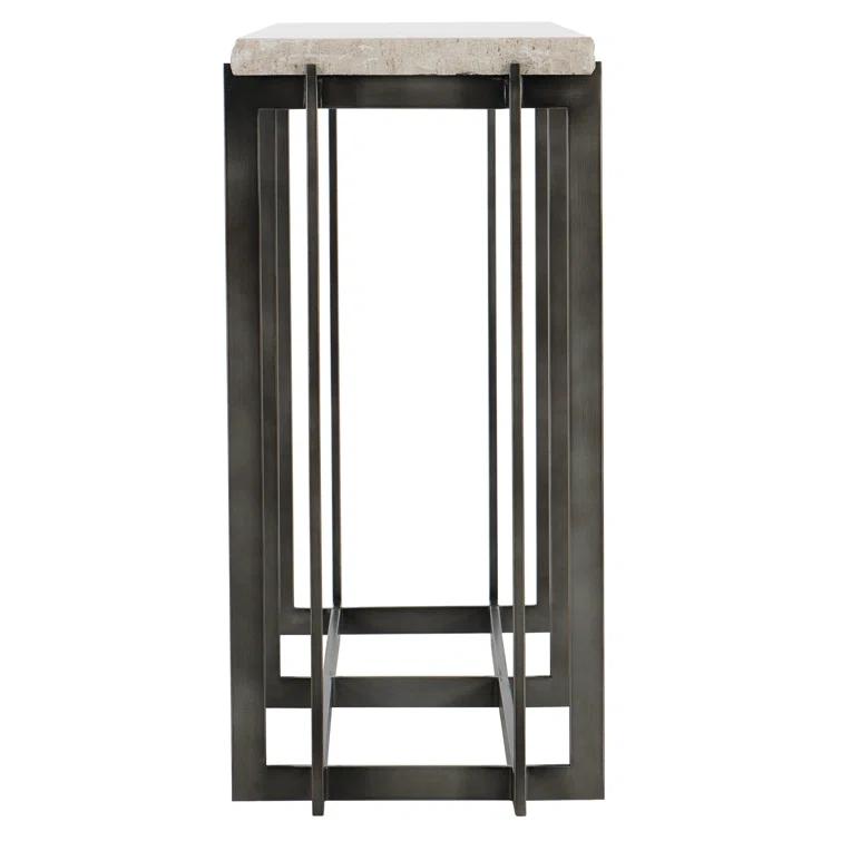 Hathaway 57.13'' Stone Console Table