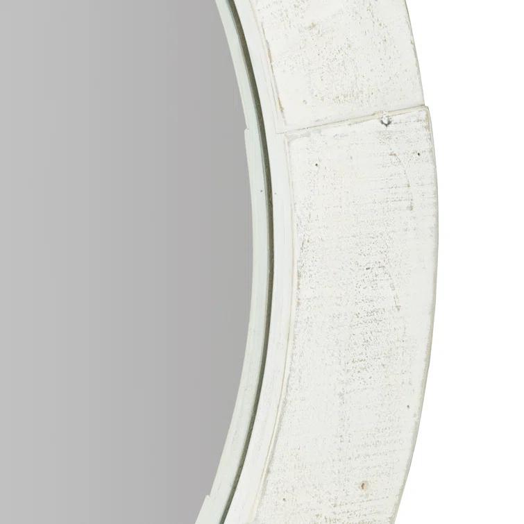 Piper Wood Flat Wall Mirror