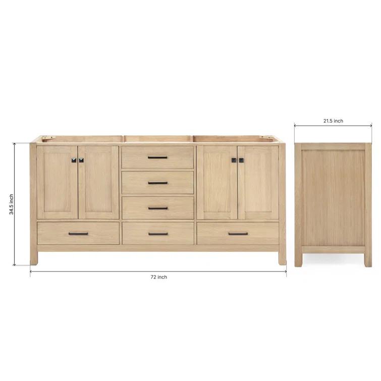 ARIEL Cambridge 72 Bathroom Vanity Base Only