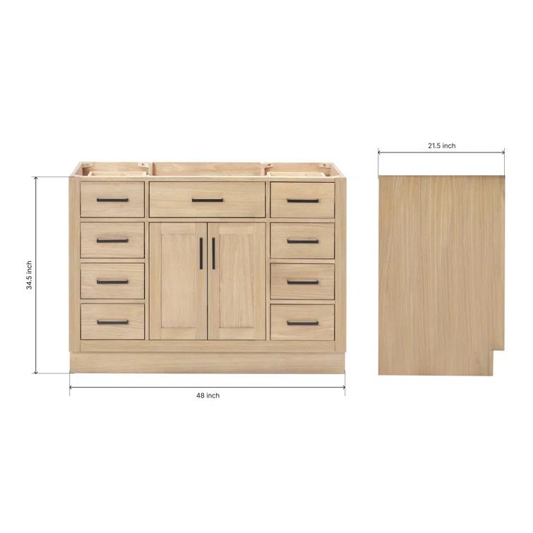 ARIEL Hepburn 48 Bathroom Vanity Base Only