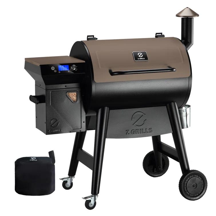 Z GRILLS 697 sq.in Pellet Grill with Temps Controller 2.1 and Latest Functions