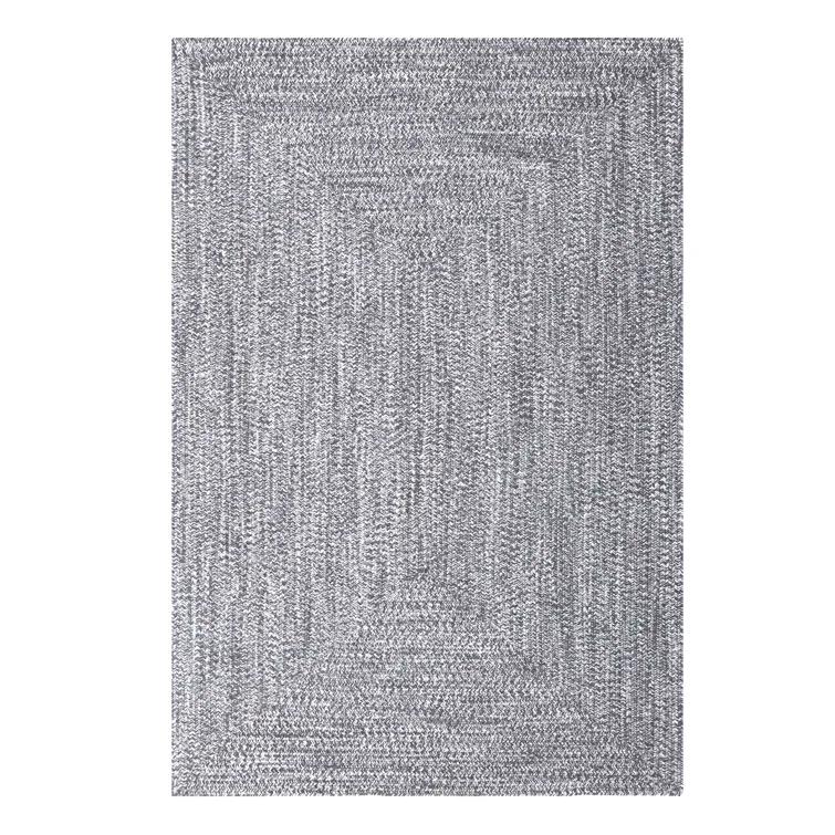 Ulmer Braided Reversible Two-Tone Indoor Outdoor Runner or Area Rug
