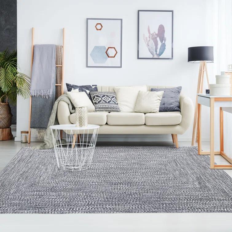 Ulmer Braided Reversible Two-Tone Indoor Outdoor Runner or Area Rug