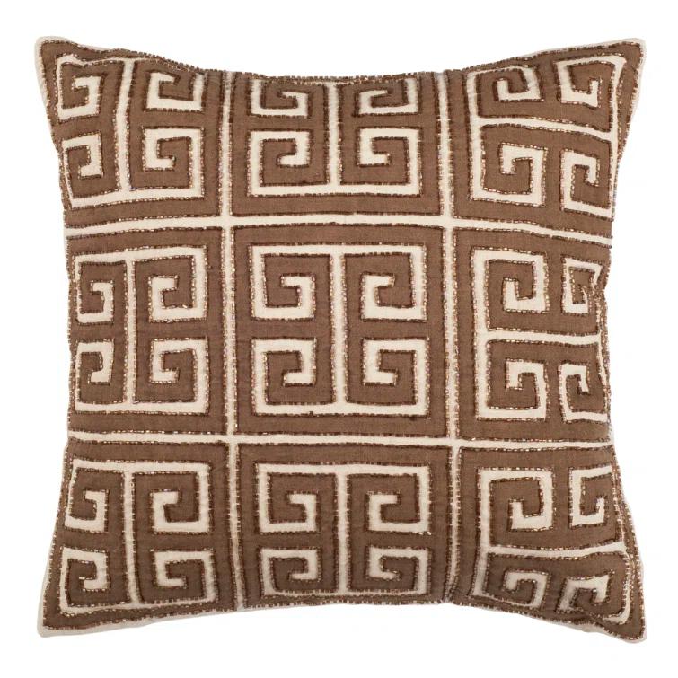 Safavieh Embroidered Feather Throw Pillow (Set of 2)