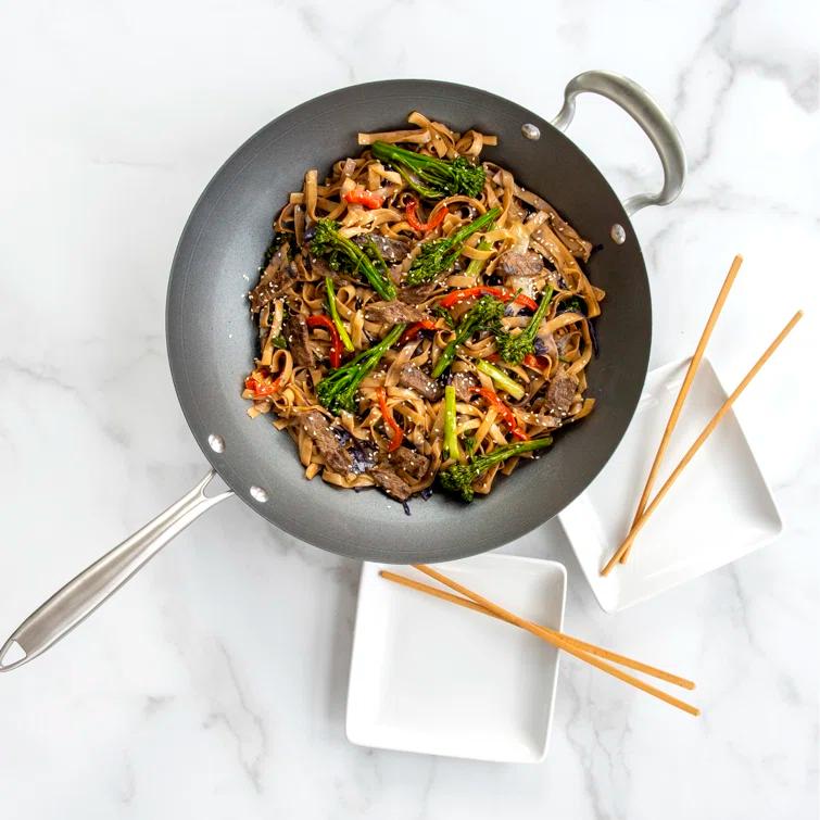 Nordic Ware Nordic Ware 14" Non-Stick Aluminized Steel Asian Spun Wok