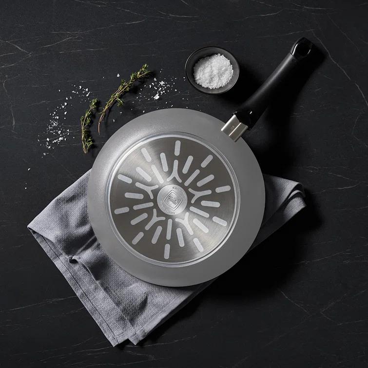 Ceratal Ceramic Non-stick Wok 11-inch, Light Gray, Plastic Handle