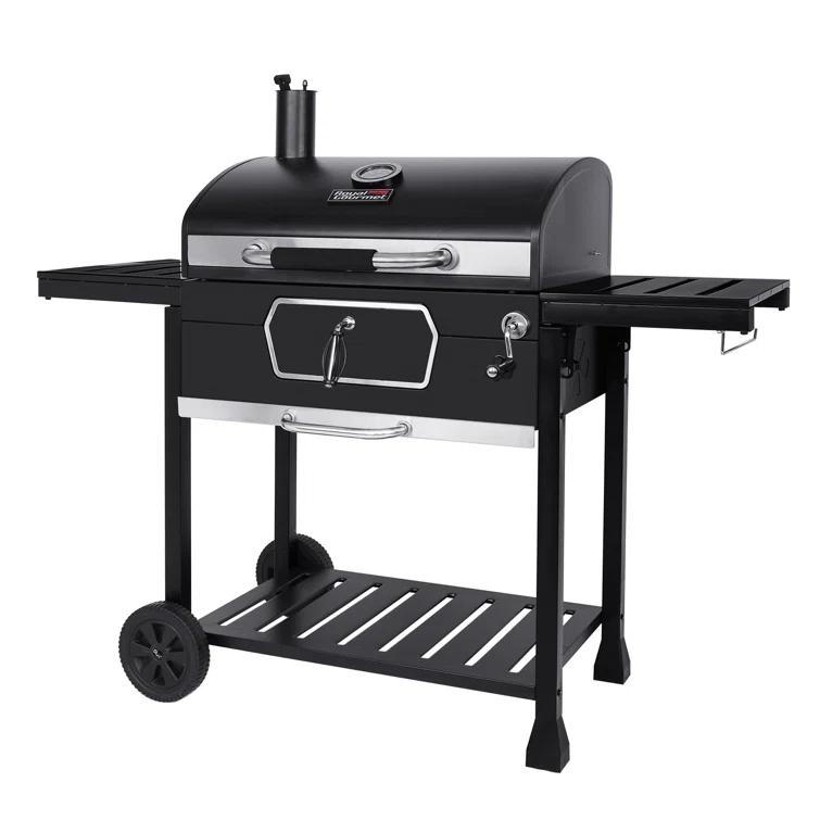 Royal Gourmet Deluxe 30-Inch Charcoal Grill, Black