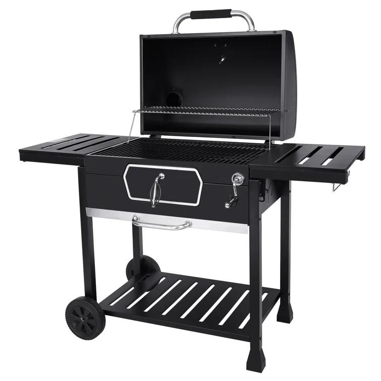 Royal Gourmet Deluxe 30-Inch Charcoal Grill, Black