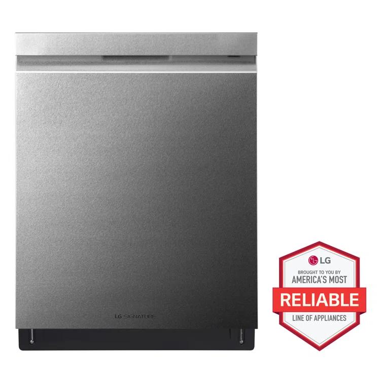 LG LG Smart Top Control Dishwasher with 1-Hour Wash & Dry, QuadWash® Pro, TrueSteam ®and Dynamic Heat Dry LDTH7972S