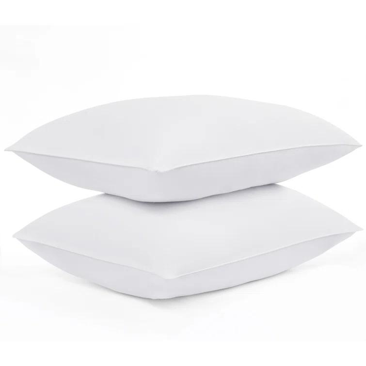 Tommy Bahama Home Tommy Bahama® Home Logan Ultimate Down Alternative Medium Support Twin Pack Pillow - Hypoallergenic, Assembled in the USA