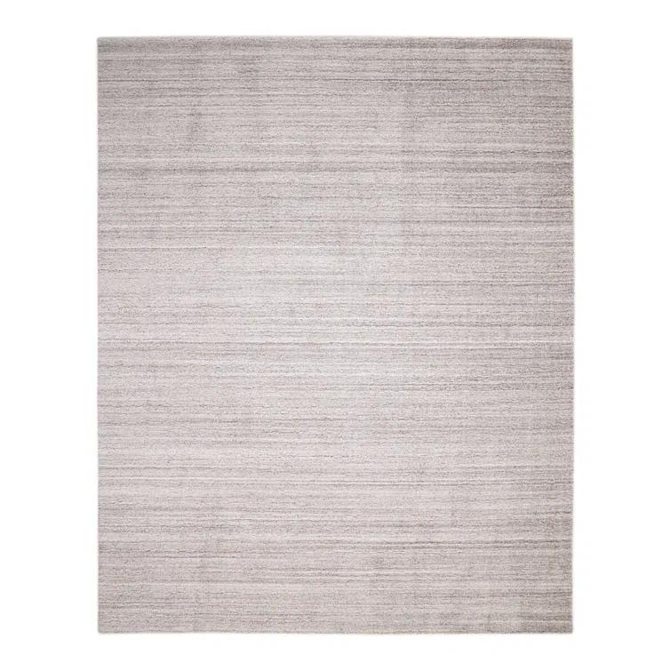Solo Rugs Halsey Handmade Area Rug, 8 ft x 10 ft, Linen