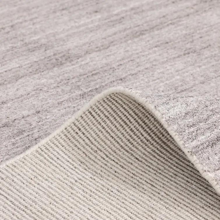 Solo Rugs Halsey Handmade Area Rug, 8 ft x 10 ft, Linen