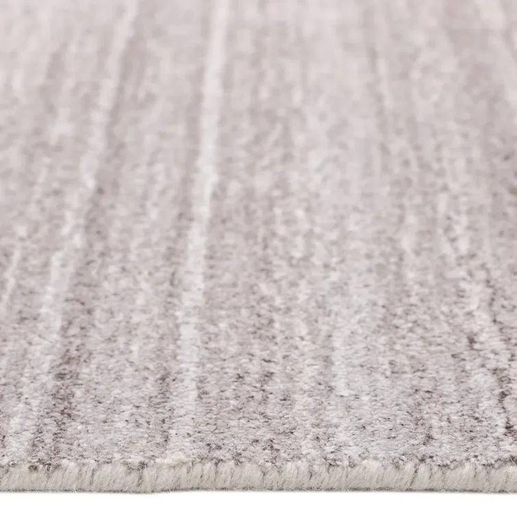 Solo Rugs Halsey Handmade Area Rug, 8 ft x 10 ft, Linen